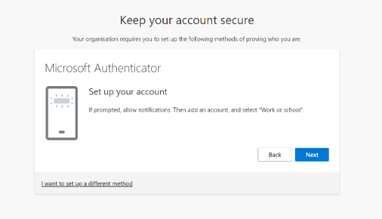 Keep your account secure