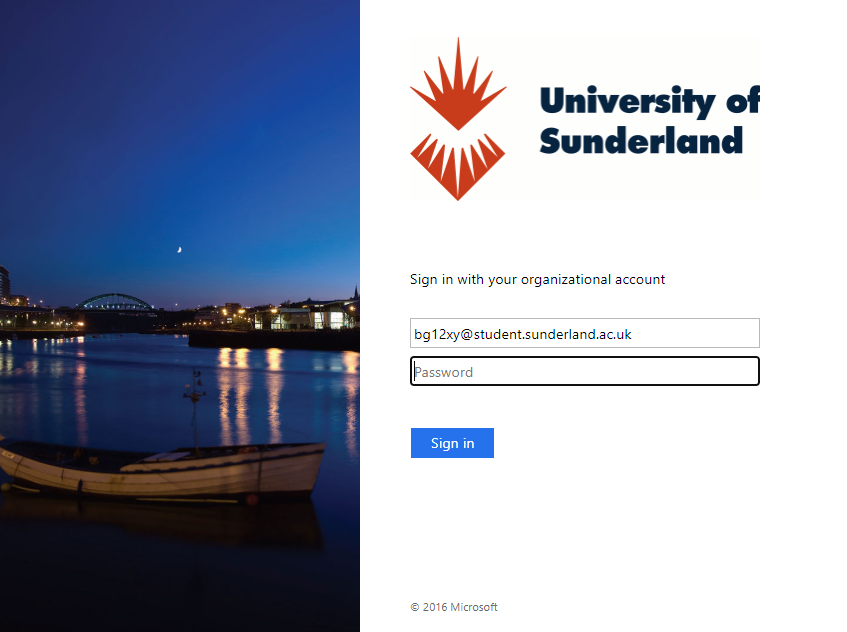How to login to Office 365 | The University of Sunderland